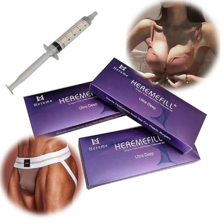 Heremefill High Quality Hyaluronic Acid Dermal Filler Injectable Into The Chest and Buttocks