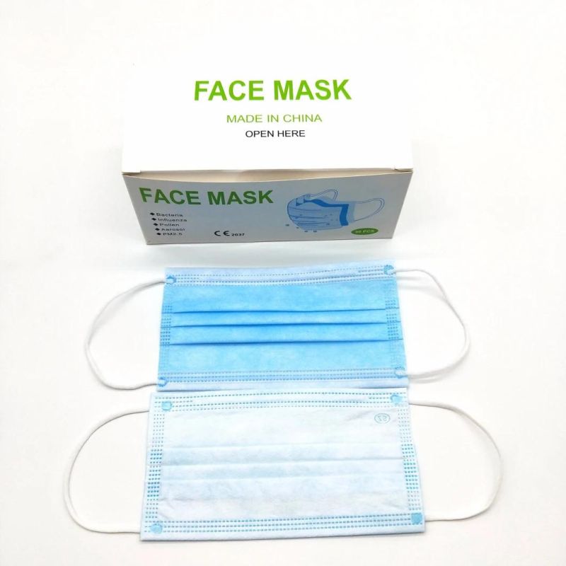 3ply Wholesale Earloop Sterilization Surgical Mask