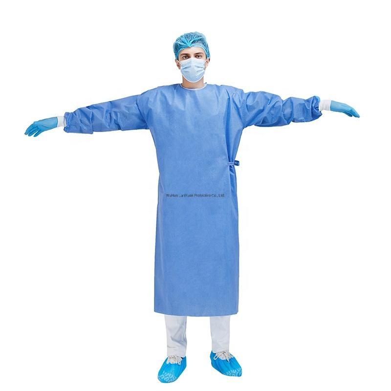 Disposable Medical Sterile SMS SMMS Non-Woven Surgical Gown