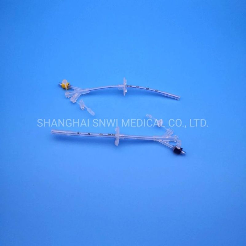 Medical Disposable Sterile Silicone Coated Latex Foley Balloon Catheter Used in Hospital