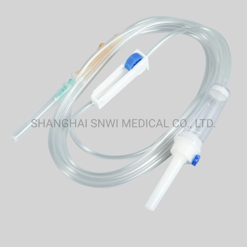 Disposable Medical Ordinary Infusion Set IV Set with/Without Needle CE Approval