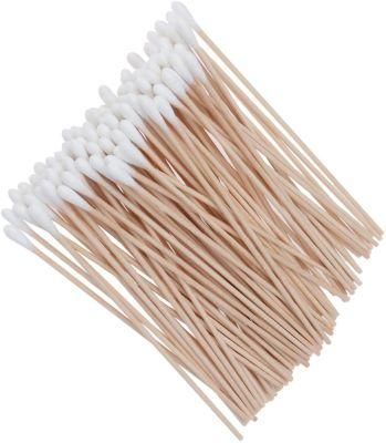 Disposable Medical Iodine Cotton Stick Swab Home Disinfection Emergency Double Head Wood Buds Tips Nose Ears Cleaning