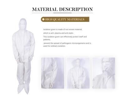 Disposable Medical Surgical Long Sleeve Isolation Gown Doctor Gown