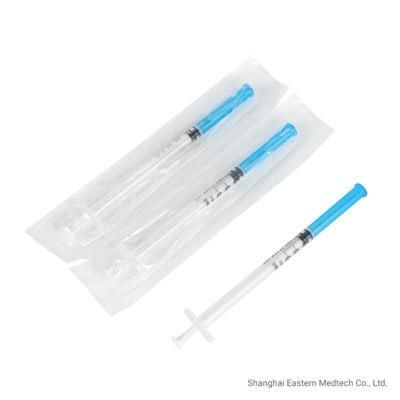 Medical Disposable 1ml Vaccine Syringe