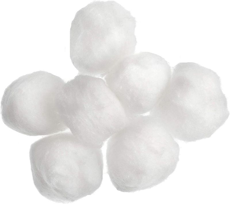 Factory Wholesale Sterile White Cotton Balls
