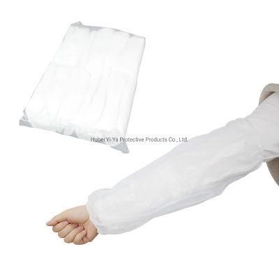 Men Women Disposable Transparent PE/CPE Plastic Oversleeve Cover Disposable Arm Sleeve Cover