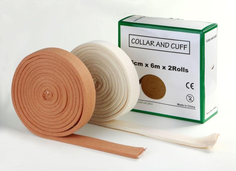 Chinese Factory Hot Sale Sling Bandage White or Skin Color Collar and Cuff Foam Bandage