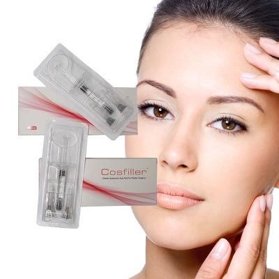 CE Approved Cosfiller 1ml Anti Aging Acid Hyaluronic Dermal Filler