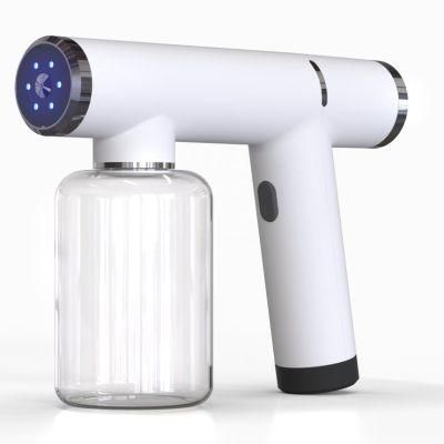 Rechargeable Cordless Portable Battery Power Sterilization Disinfection Nano Mist Spray Gun Electric Fogger Machine