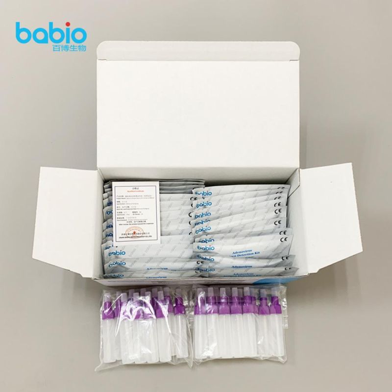 High Accurate Dignostic Rapid Test Kit Adenovirus Antigen Strip Card