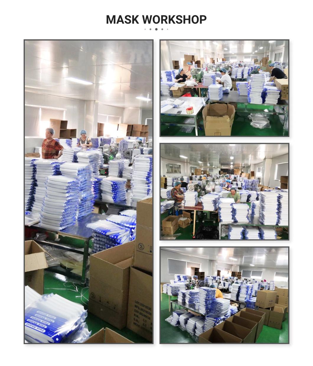 Mdr CE Approved China OEM High Quanlity Protective Face Shield with Free Latex Belt
