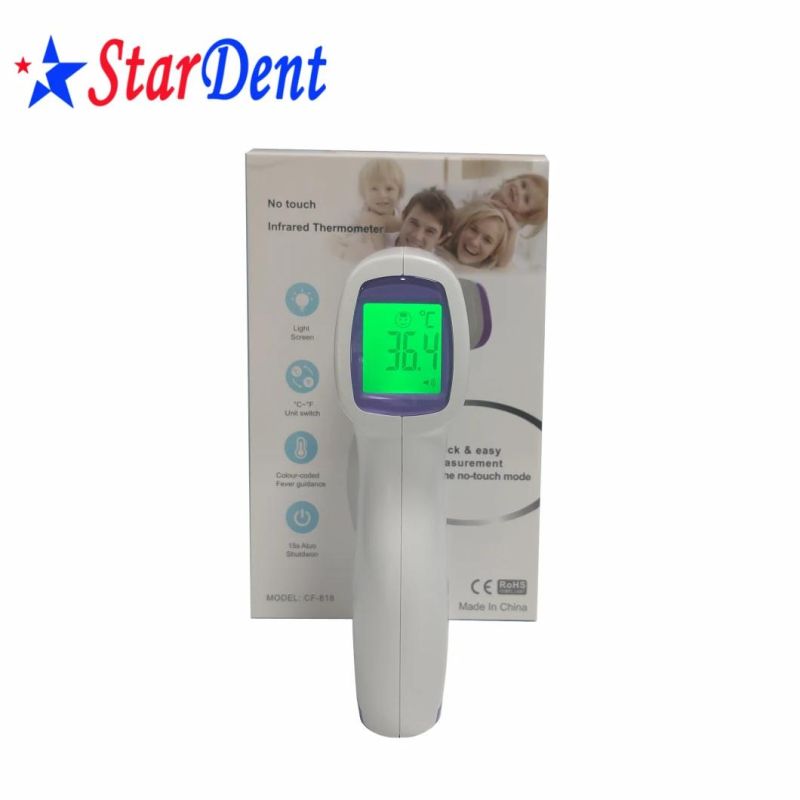 Hospital Surgical Forehead Thermometer Laser Scan Thermo Gun in Stock