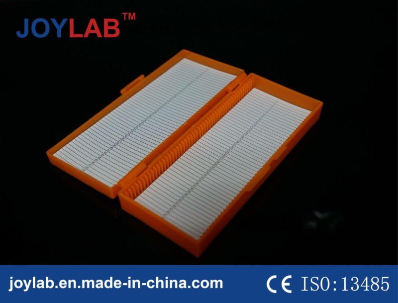 Microscope Slide Storage Box 100place