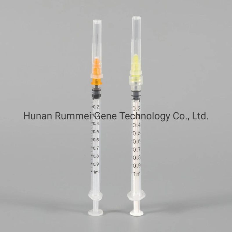 Medical Disposable Syringe 1ml 3ml 5ml Syringe Medical Supply Vaccine Syringe Injection Disposable Syringe