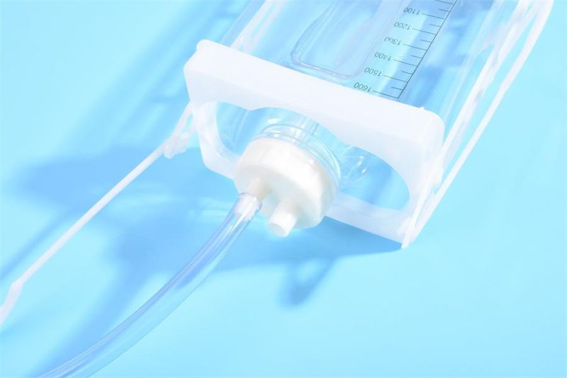 Medical Disposable Double-Chamber Thoracic Drainage Bottle, Closed Thoracic Drainage Bottle, Independent Packaging, Double-Chamber Thoracic Drainage Bottle