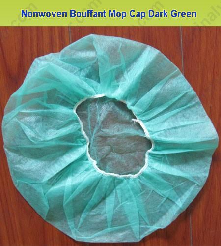 Ly Disposable Transparent PP Nonwoven Round Bouffant Caps