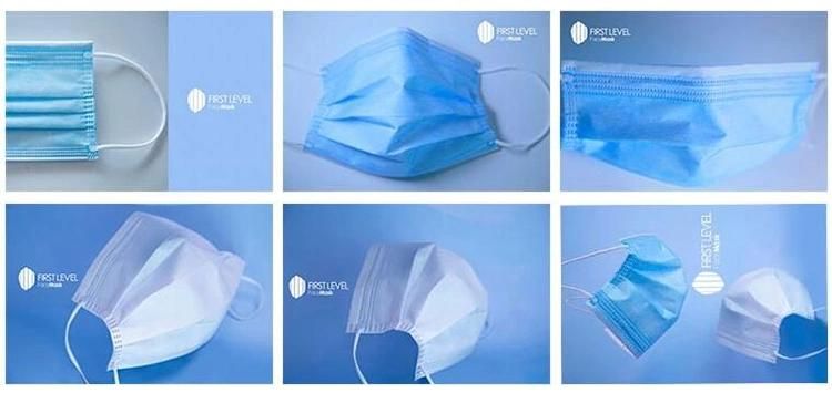 Disposable Medical Mask 3ply Non Woven Face Mask for Hospital Use
