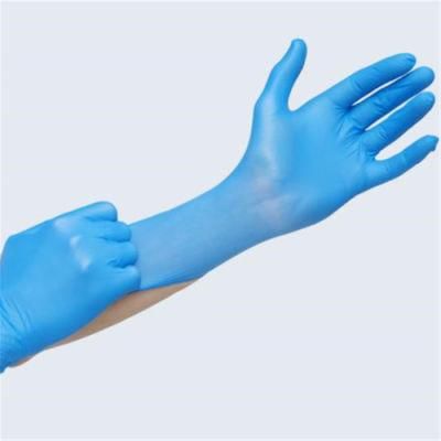 High Quality Disposable Blue Powder Free Nitrile Glove Multi Use Protective Nitrile Gloves with CE Certificate