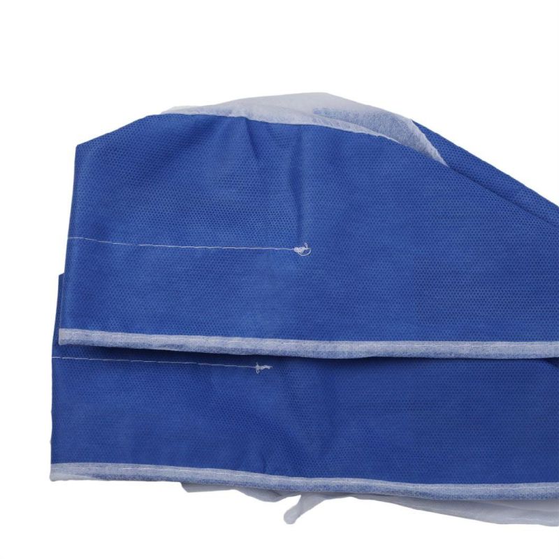 SMS Non-Woven Disposable Surgical Tie-on/Single Elastic Doctor Cap