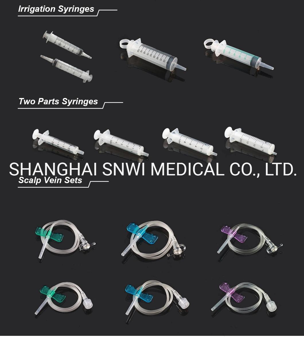 Disposable Medical Products Sterile Hypodermic Vaccines Injection Syringe Safety Syringe with CE ISO