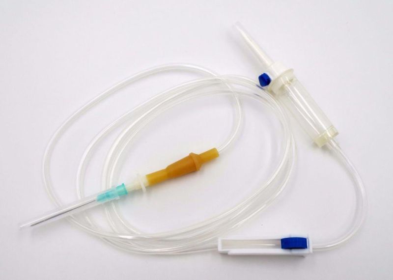 Disposable Infusion Set with Needle Customize Acceptable