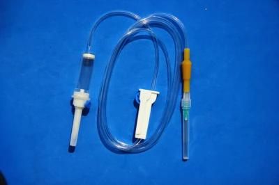 Disposable Medical Equipment IV Infusion Set for Single Use Luer Slip Lock Needle with Filter Ordinary Infusion Set