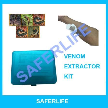 Emergency Outdoor Venom Extractor Kit The Snake Bite Protector Extractor Vacuum Pump Kit