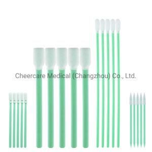 ESD Industrial Printer Cleanroom Gun Cleaning Sensor Dust-Free Cotton Swab Foam Swab Supplier