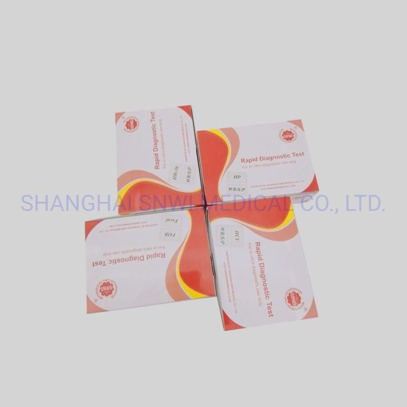 One Step Infectious Diseases Diagnostic Distributor Antibody Rapid Test Kits Made in China