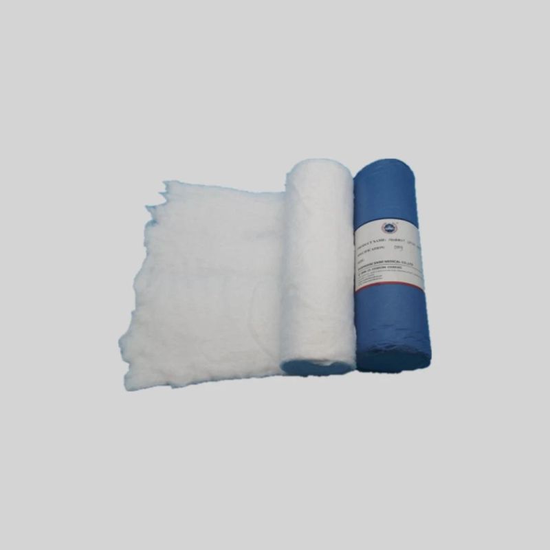 100% Pure Cotton High Absorbency Medical Surgical Absorbent Cotton Wool Roll