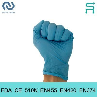 Powder Free Better Anti-Virus 510K En455 Disposable Nitrile Examination Gloves