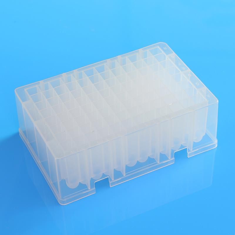 Lab Supplies Deep Well Plate Sealing Film Real Time PCR Film Factory Price Wholesale Flex Labware Test 96 Deep Well Plates Lab Supplies 2.2ml Square Well V