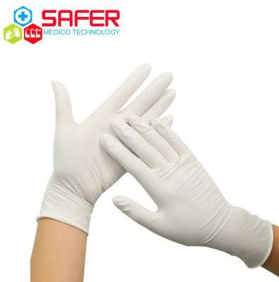 Malaysia Manufacturer Disposable Latex Glove with Powder Free