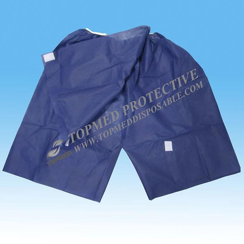 Disposable Nonwoven SBPP Waterproof Men′s Short Colonoscopy Pants