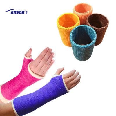 Fast Hardening Polymer Bandage Orthopedic External Fixation Fiberglass Casting Tape