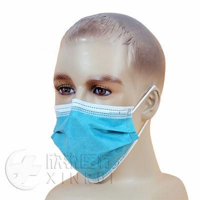 Disposable 4-Ply Non-Woven High Level Surgical Face Mask with Ear-Loop En 14683 Type Iir