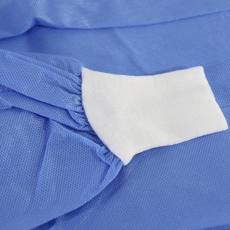 SMS Disposable Non-Woven Waterproof Surgical Clothes