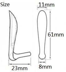 L-Type Nasal Medical Silicone Implant