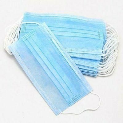 50 PCS Face Mask Mouth &amp; Nose Protector Respirator Masks Blue