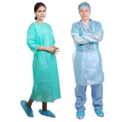 Disposalbe Hospital Uniforms Medical Isoalation Gown Robe