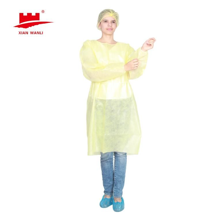 New Products High Quality SMS Surgical Gown Medical Isolation Gown for Hospital