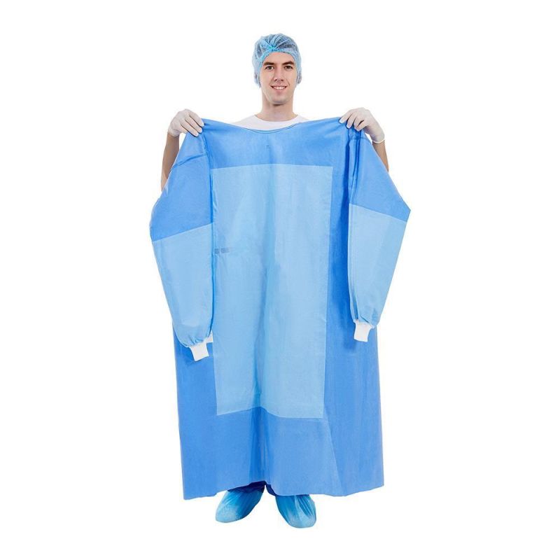 Disposable PP Isolation Gown Surgical Gown Patient Gown