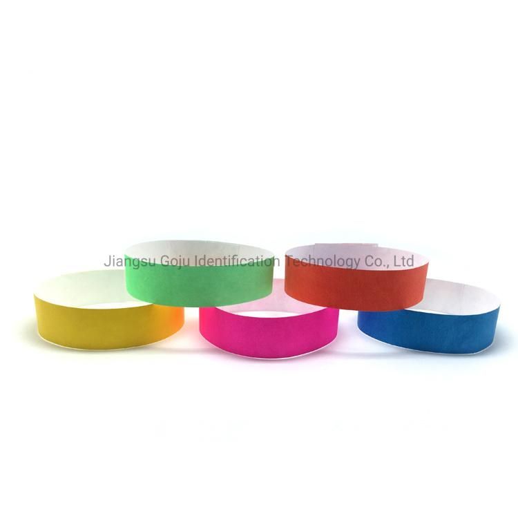 Disposable Paper Bracelet Tyvek Wristband for Events