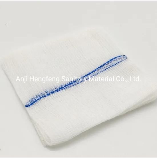 Medical Wound Care Non Sterile 100% Cotton Folded Gauze Swab 32′s