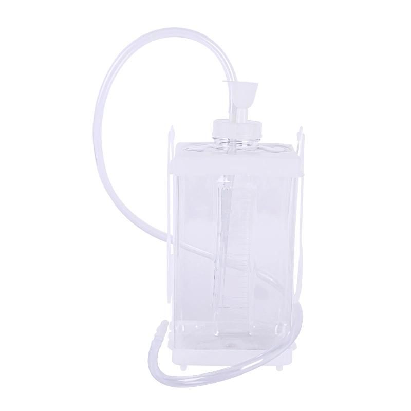 Disposable Single/Double/Triple Chamber Chest Drainage Bottle Thoracic Drainage Bottle