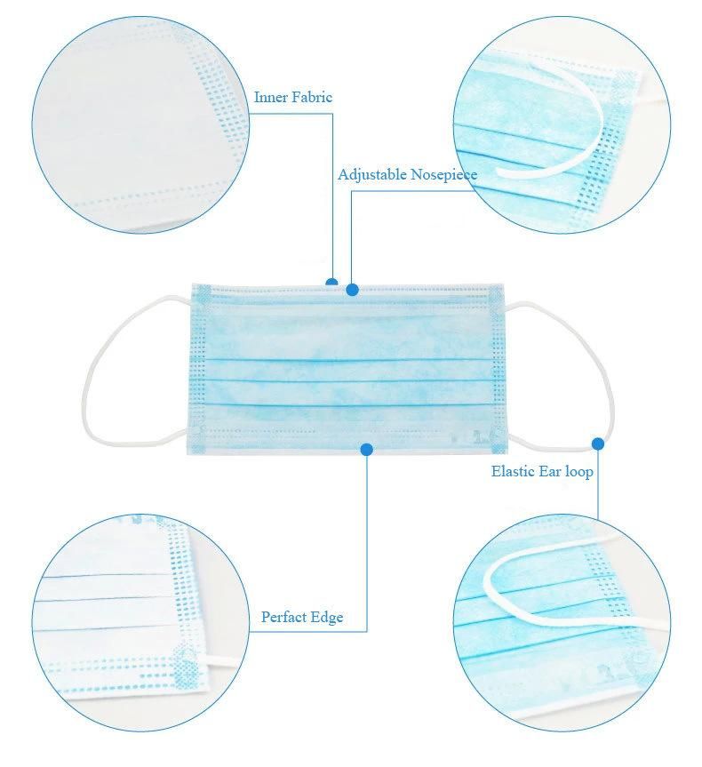 Best 3 Layer Face Mask Non-Woven Medical Children Disposable Face Mask