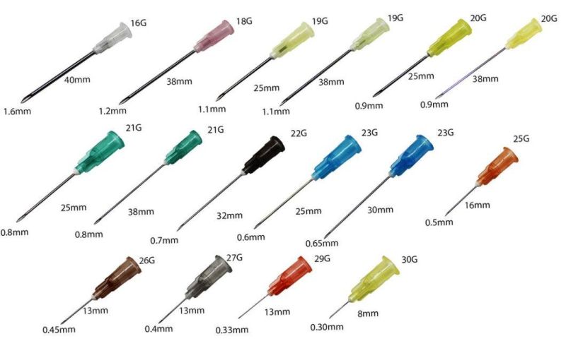 CE Approved Disposable Hypodermic Medical Injection Syringe Needle