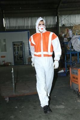 Non Woven Boiler Suit with Reflective Tape