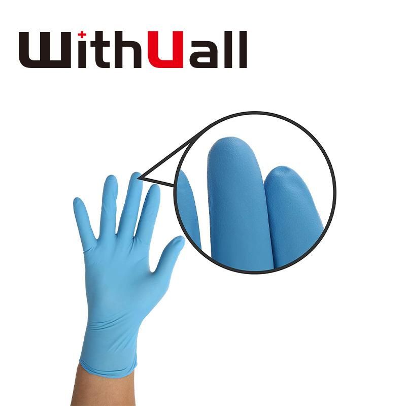 Top Quality Blue Multi-Purpose Nitrile Gloves