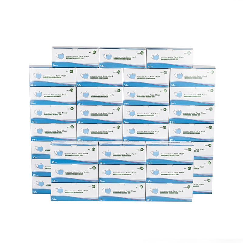 Factory Ce En14683 3ply Disposable Medical Surgical Face Mask